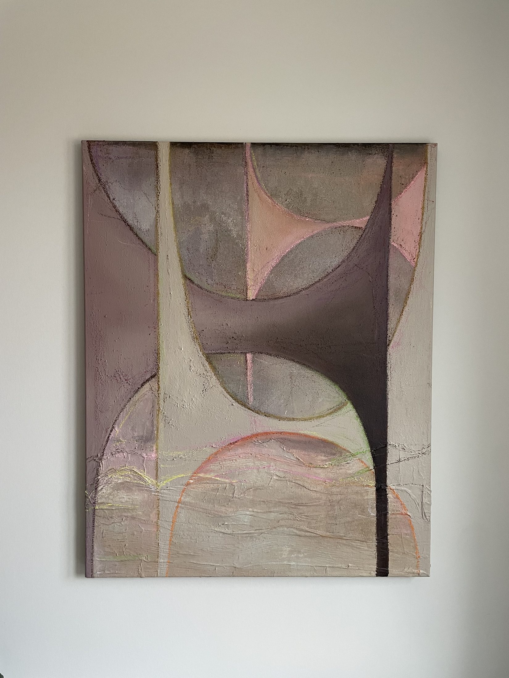 Boog — abstract schilderij van Cheral Art