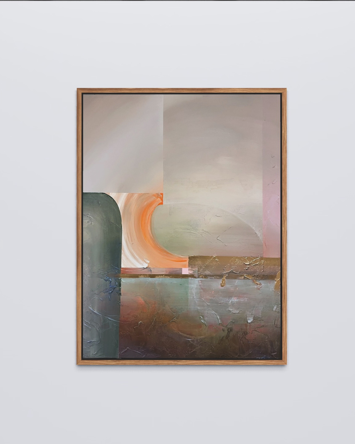 Doorkijk — abstract schilderij