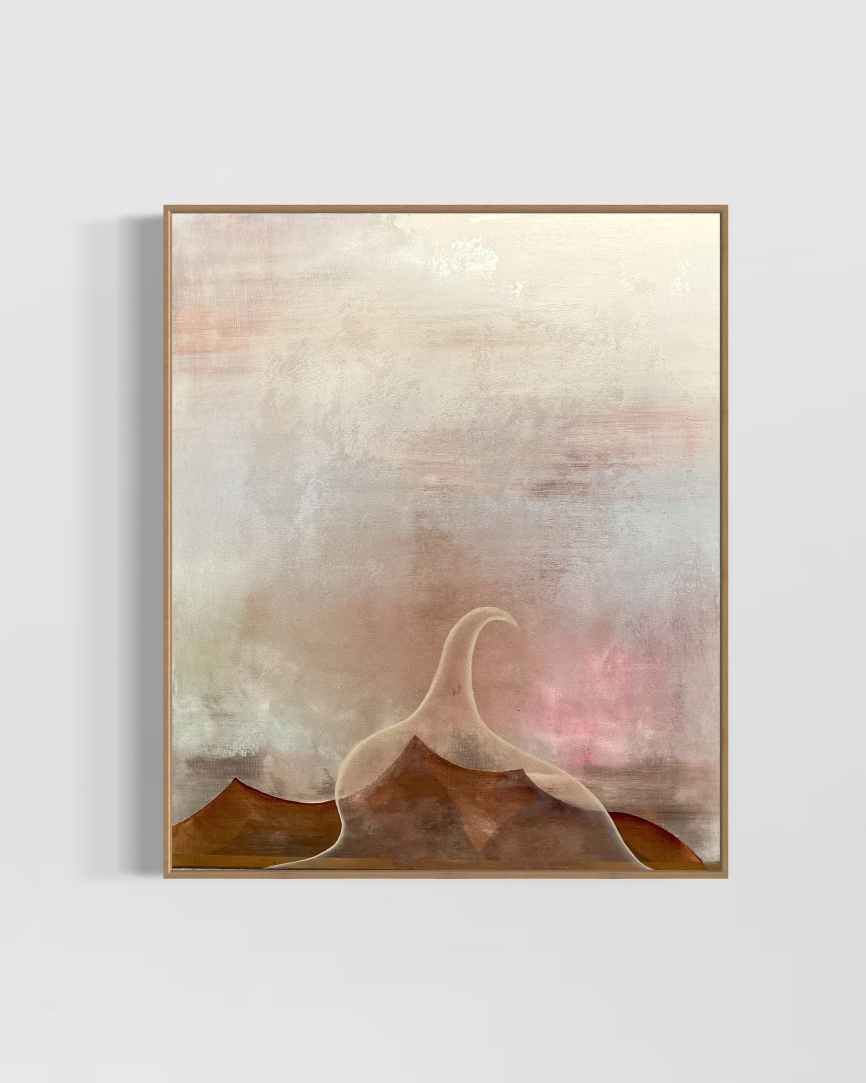 Ochtendlicht — abstract schilderij