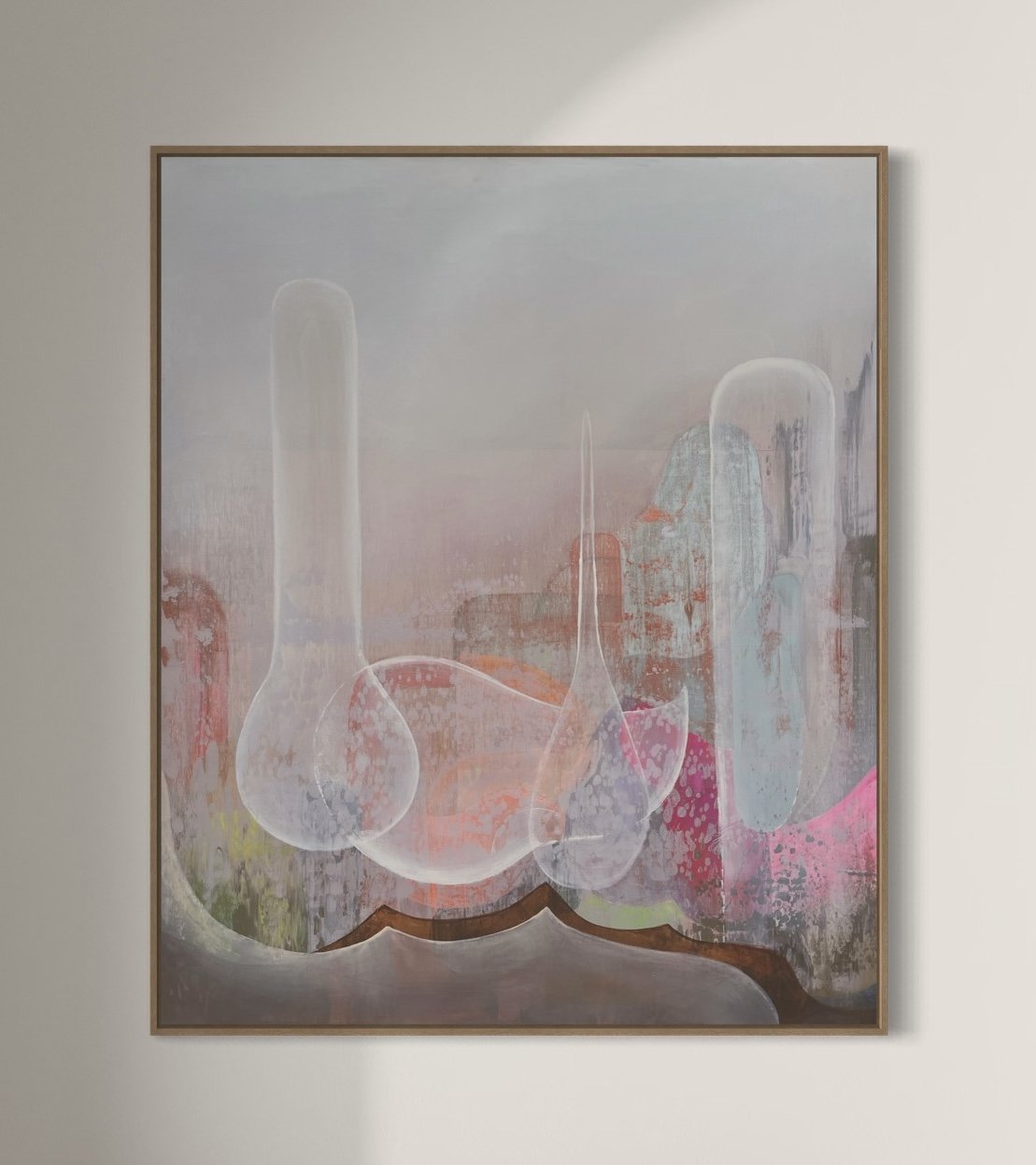 Lucid World — abstract schilderij