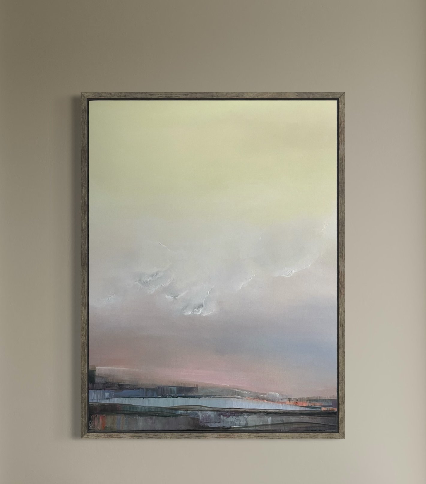 Morning Sun — abstract schilderij van Cheral Art